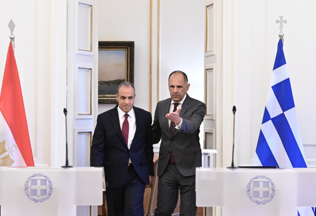 Τηλεφωνική συνομιλία Γεραπετρίτη με τον υπουργό Εξωτερικών της Αιγύπτου