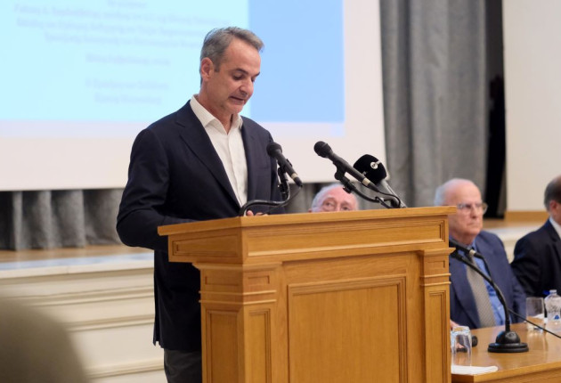 Μητσοτάκης: «Οικονομική δικαιοσύνη και πολιτικός ρεαλισμός στη σκέψη του Μίνωα Ζομπανάκη»