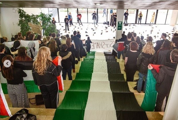 Βέλγιο: Κατάληψη στο πανεπιστήμιο της Γάνδης υπέρ των Παλαιστινίων