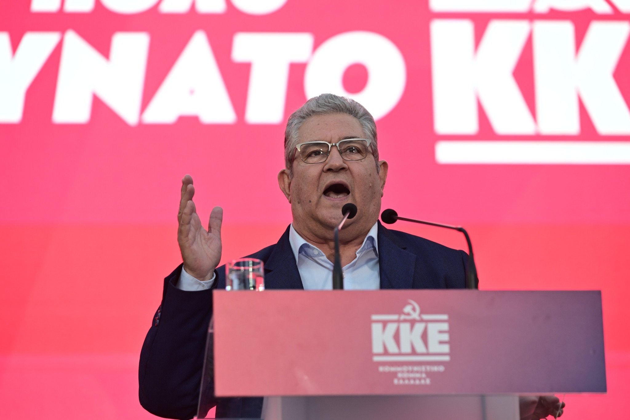 Το σχόλιο του Δημήτρη Κουτσούμπα on camera για τις εξελίξεις στον ΣΥΡΙΖΑ