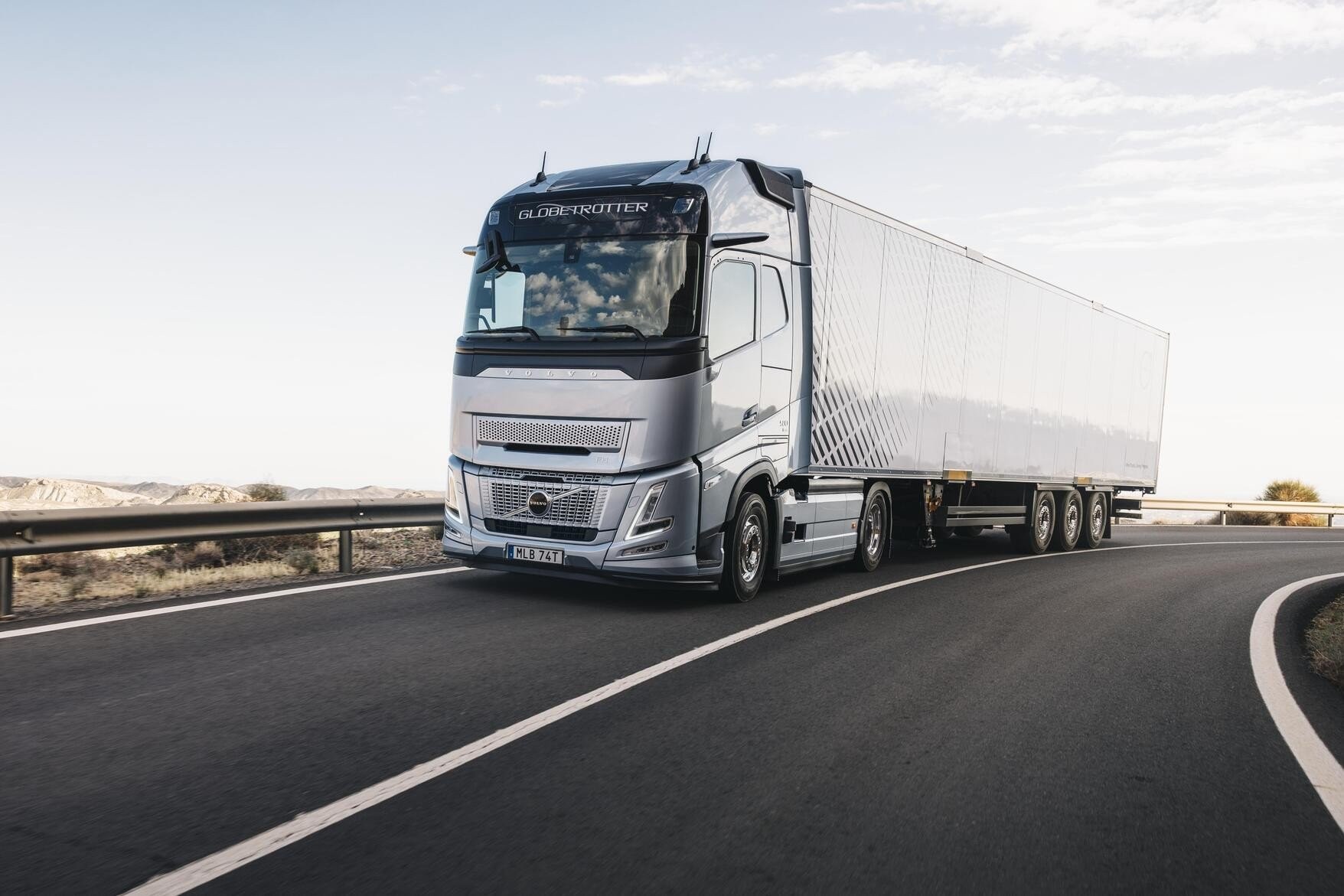 H Lannutti κινείται με Volvo FH Aero