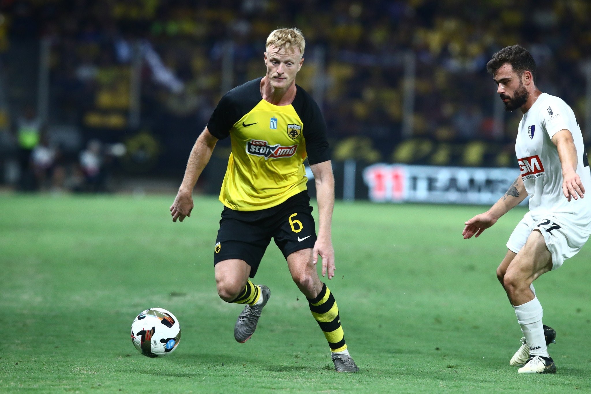 «Σοκ» στην ΑΕΚ - Εκτός δράσης για δύο μήνες ο Γιόνσον