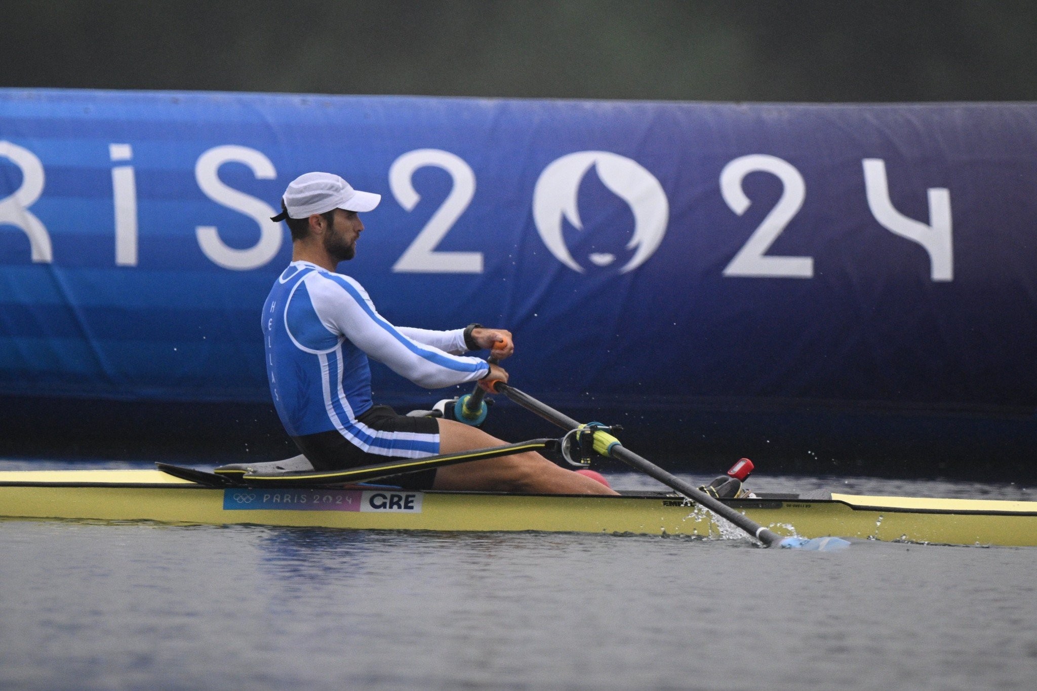 Έμεινε από δυνάμεις ο Στέφανος Ντούσκος, τερμάτισε 6ος στον τελικό του σκιφ Ανδρών