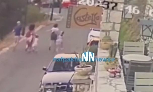 Ναύπακτος: Από τύχη γλίτωσε οικογένεια από δέντρο που έπεσε στο αυτοκίνητο