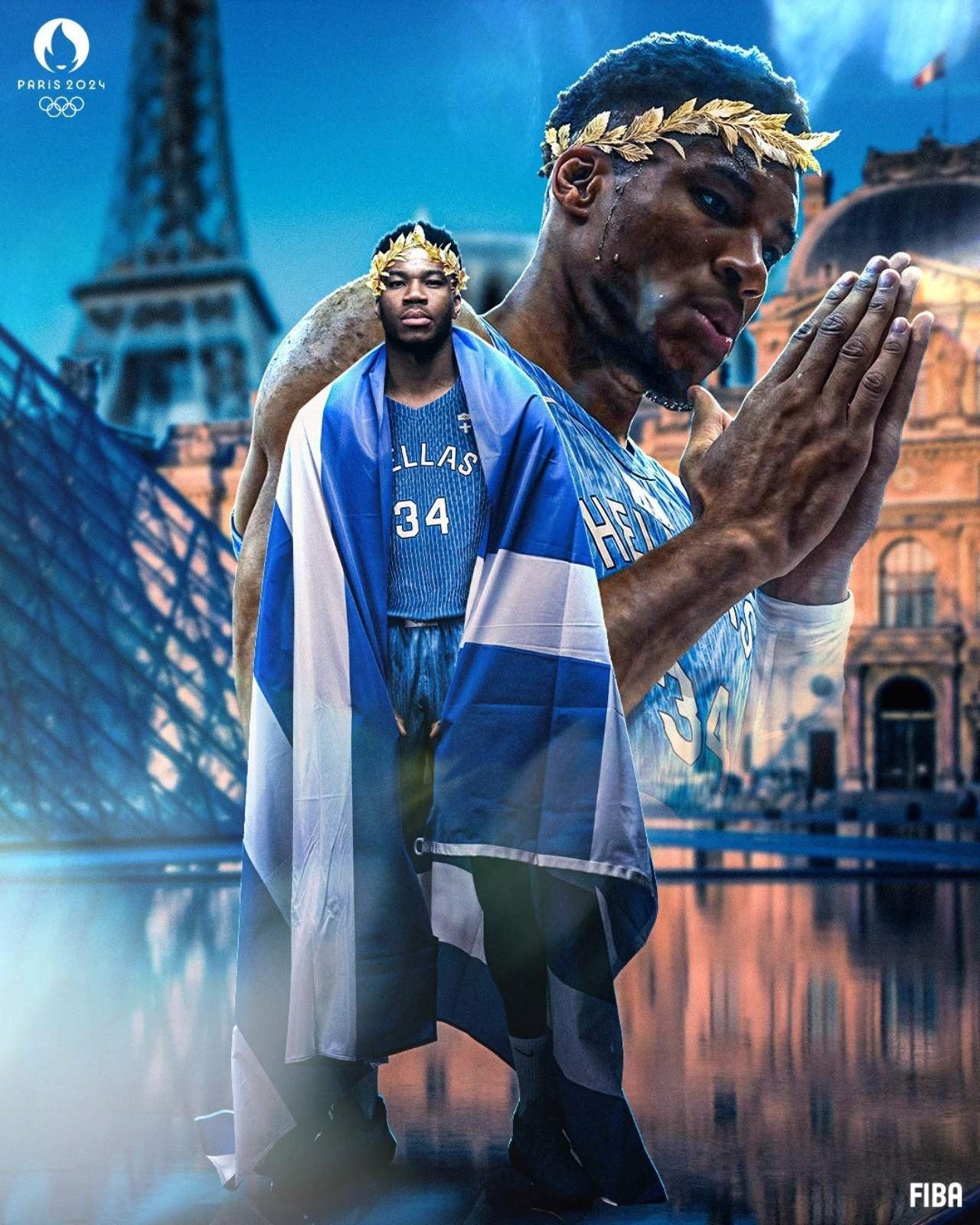 Η FIBA αποθεώνει τον Γιάννη Αντετοκούνμπο - «Ο Έλληνας Θεός αναδύεται ξανά»