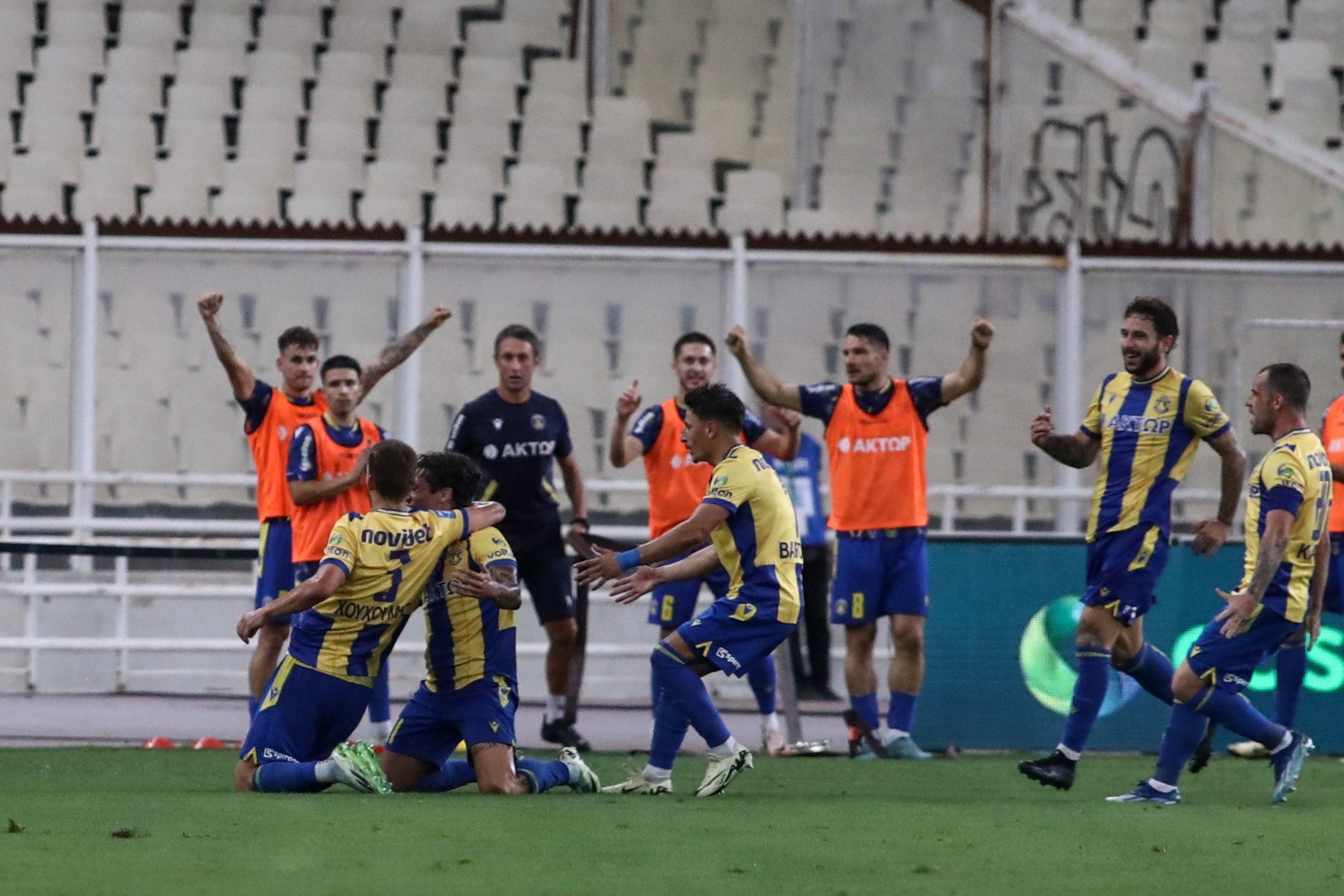 Αστέρας AKTOR: «Η 1η ημέρα του Τουρνουά Foottennis 2024 ολοκληρώθηκε και οι αγώνες συνεχίζονται»