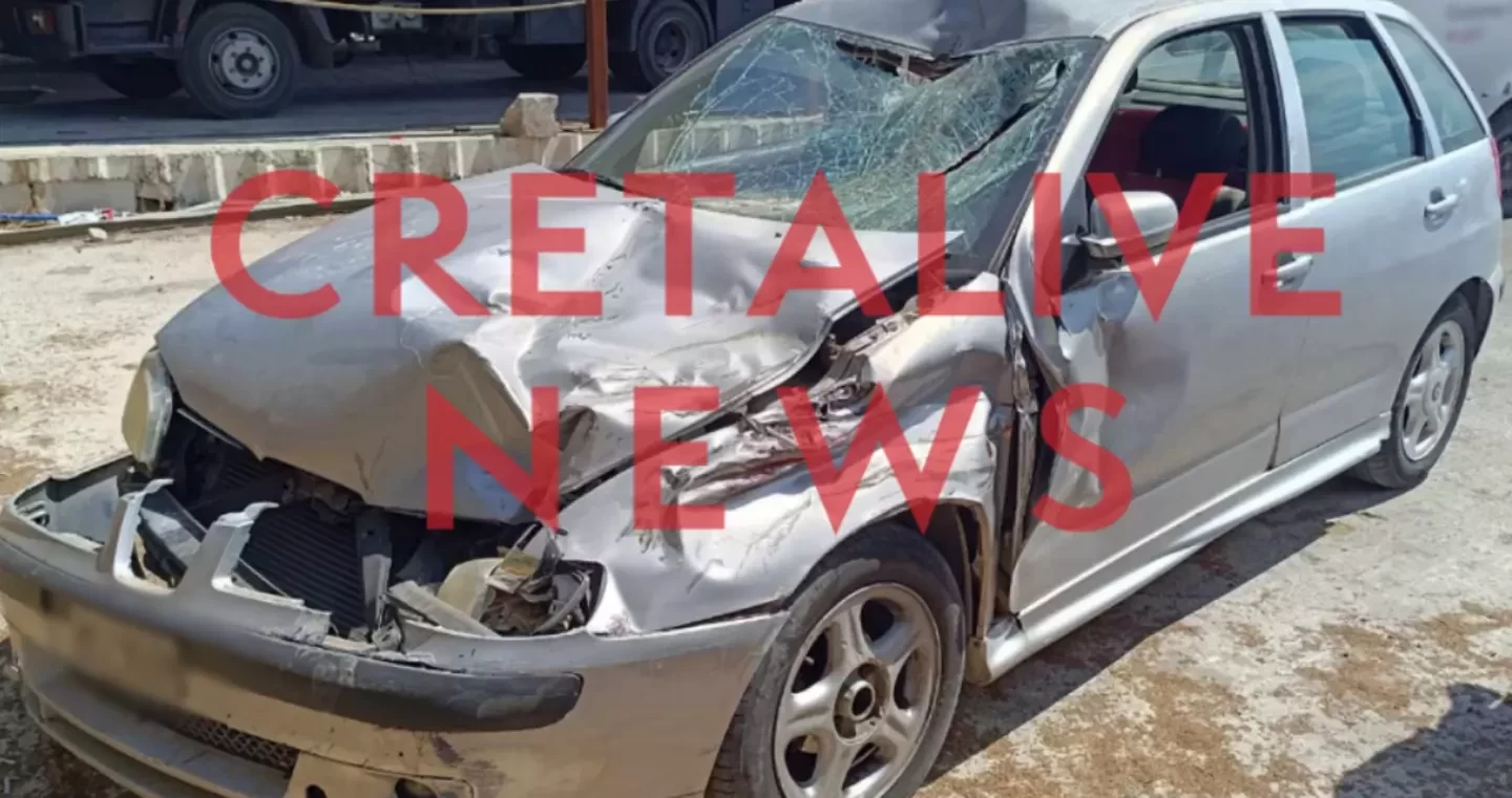 Νέο σοβαρό τροχαίο στο Ηράκλειο - Σοκάρουν οι φωτογραφίες