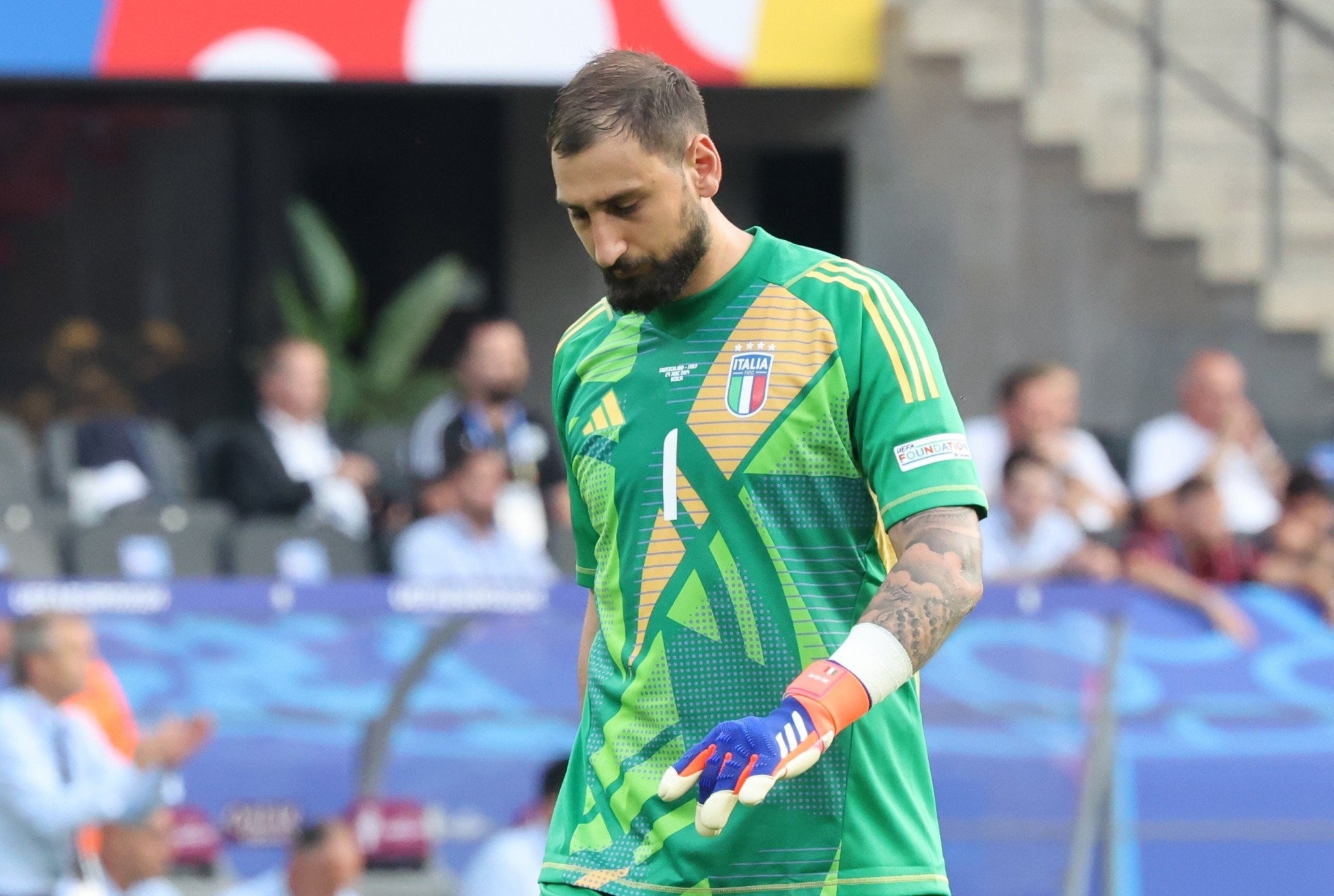 Γέννησε η... καλλονή σύζυγος του Τζανλουίτζι Ντοναρούμα [vid]