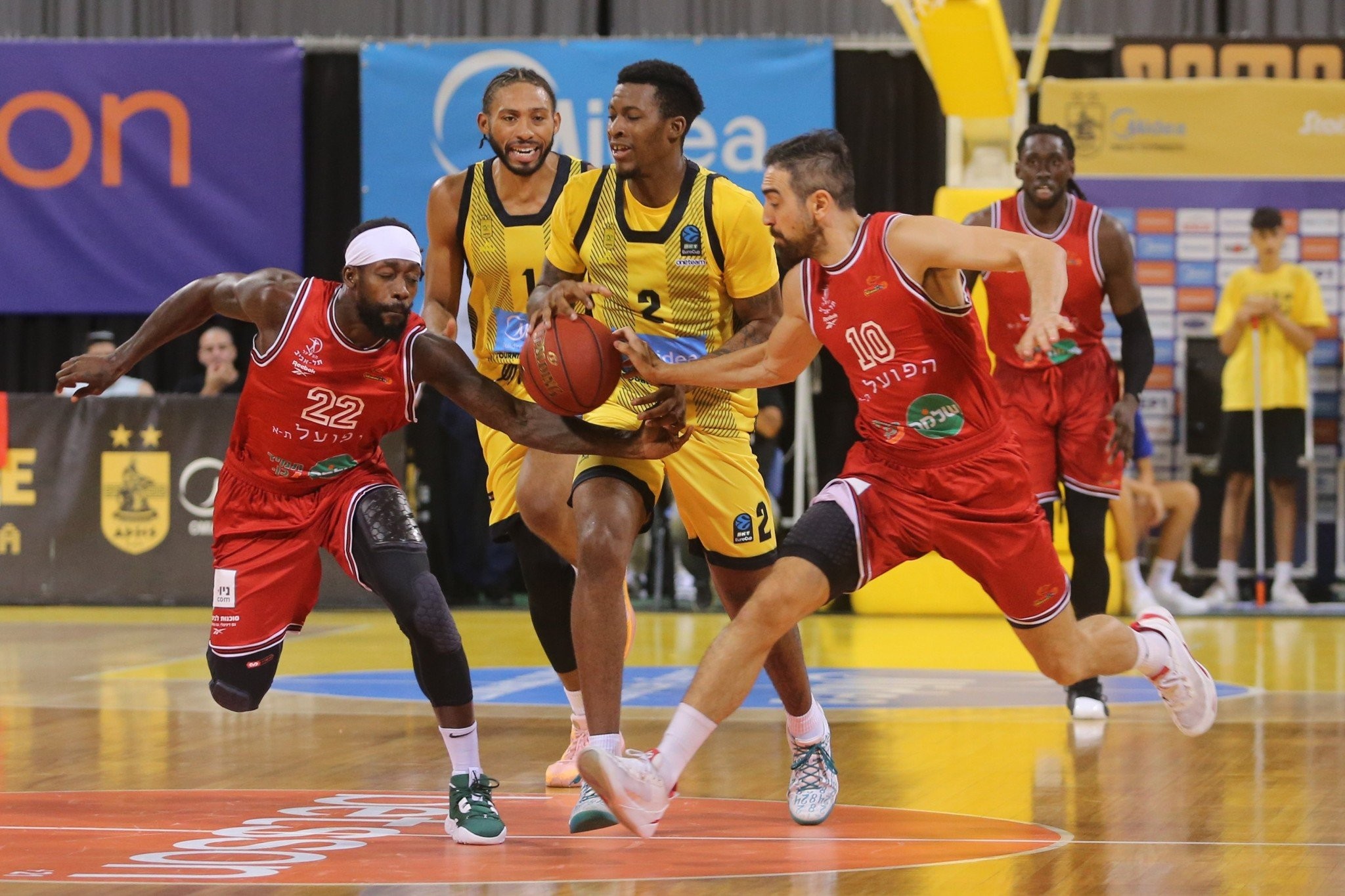 Βαριά ήττα του Άρη 72-100 από την ασυναγώνιστη Χαποέλ Τελ Αβίβ που χτίζεται για... EuroLeague [vids]