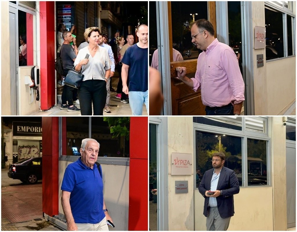 Ανέβηκε το θερμόμετρο στην Κουμουνδούρου από οπαδούς του Κασσελάκη - Φωνές και αποδοκιμασίες