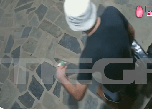 Διαρρήκτες απομακρύνονται με τη λεία τους ανενόχλητοι και με... χυμό στο χέρι