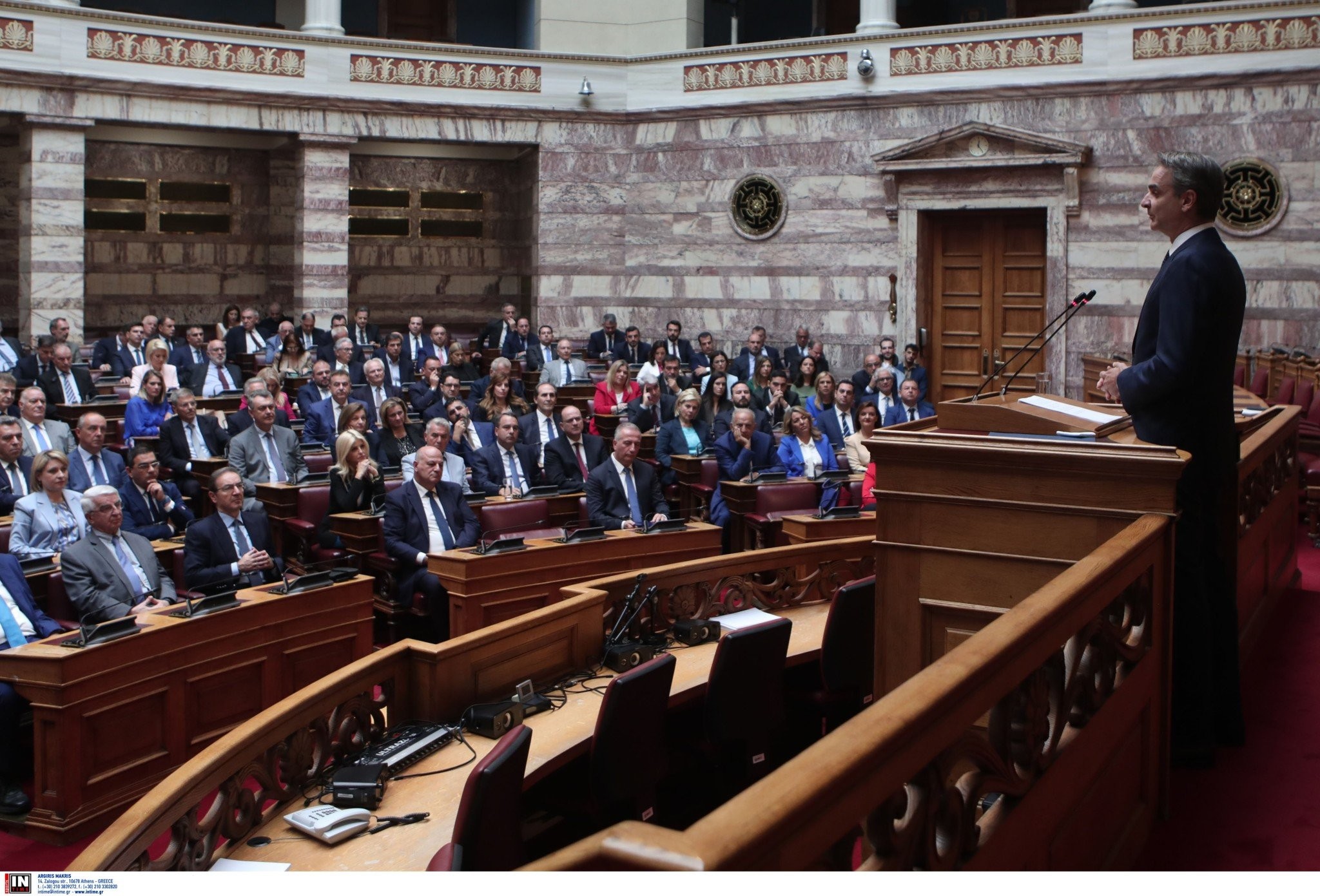 ΝΔ: Προϋπολογισμός, Αναθεώρηση, Εκλογή ΠτΔ - Ο Κυριάκος Μητσοτάκης σπεύδει να «μαζέψει» τους 156