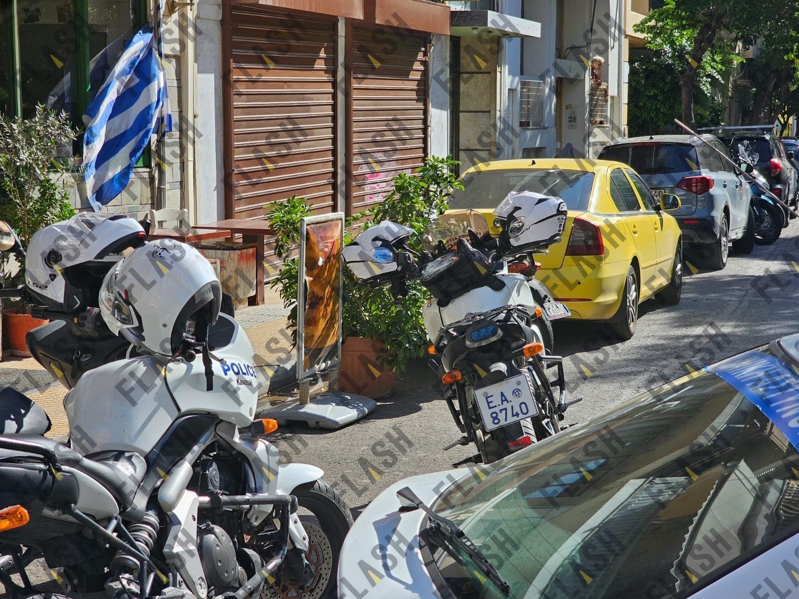Άγρια συμπλοκή με πυροβολισμό στον Κολωνό - Πληροφορίες για τραυματία