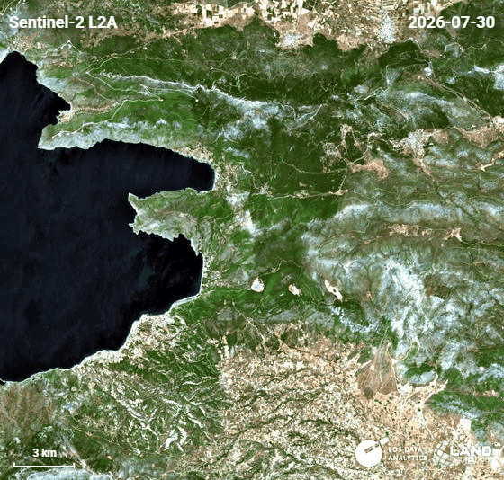 Η πορεία της μεγάλης φωτιάς στη δυτική Αττική
