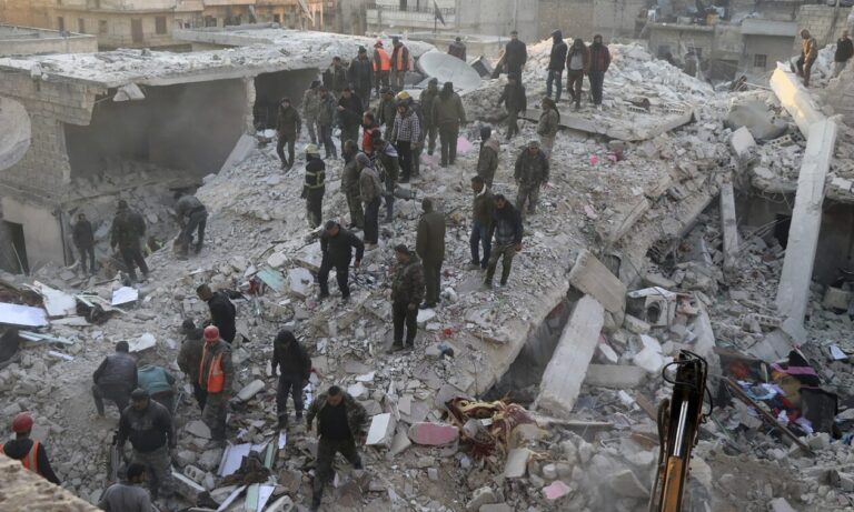 Σεισμός στη Συρία: Σχεδόν 300.000 οι εκτοπισμένοι