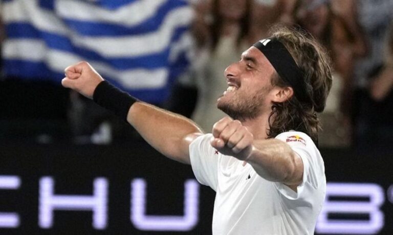Davis Cup: Ο Τσιτσιπάς γεμίζει το ΟΑΚΑ – Πως μεταμορφώθηκε το κλειστό γήπεδο