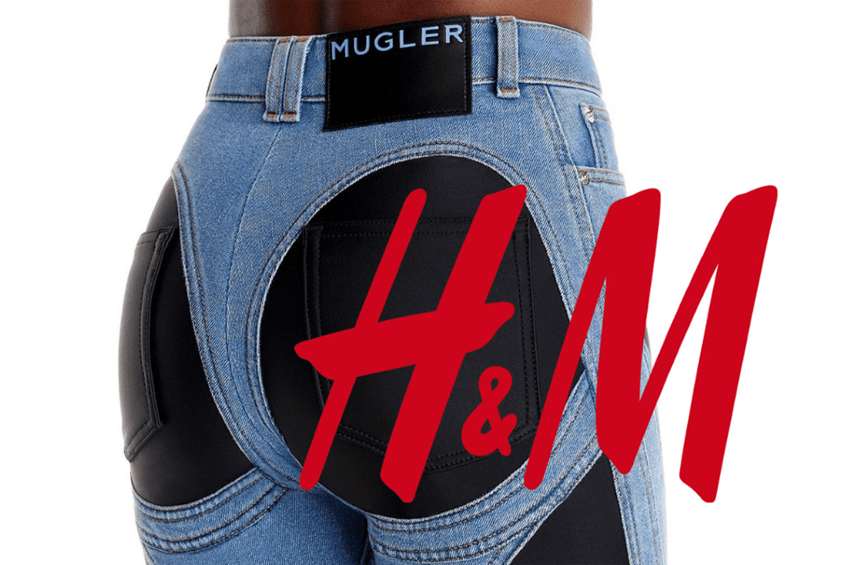 最後の値下げ Mugler H&amp;M コラボデニムジャケット