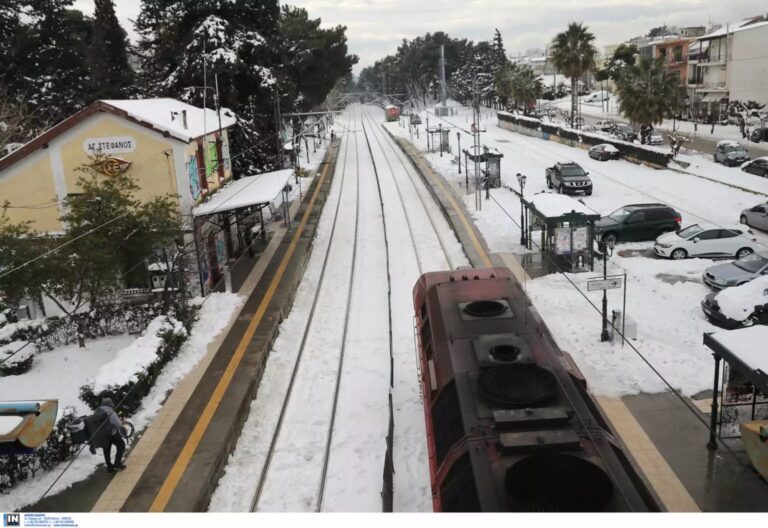 Κακοκαιρία «Μπάρμπαρα»: Τα δρομολόγια της Hellenic Train που ακυρώνονται σήμερα