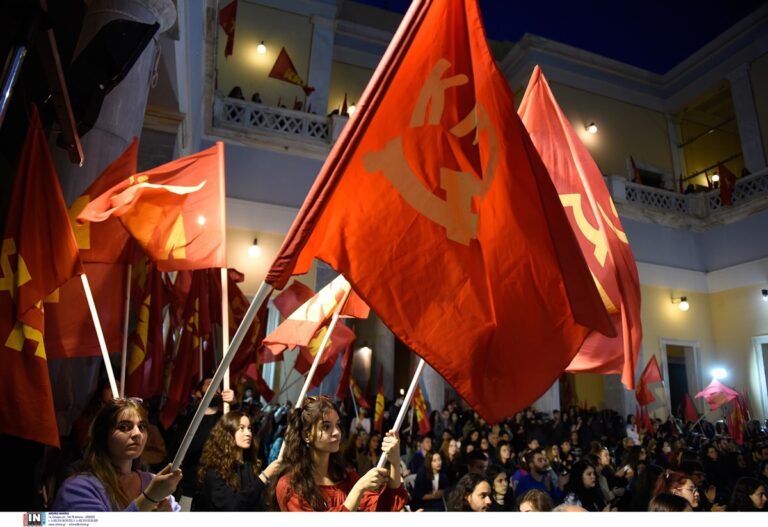 ΚΝΕ για Τέμπη: Σπάμε τη σιωπή, την υποκρισία, την προπαγάνδα της ψευτιάς