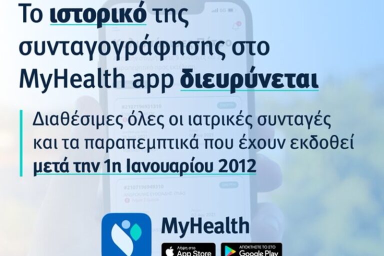 MyHealth app: Έρχεται ο Ψηφιακός Φάκελος Ασθενούς – Τα δύο νέα e-πιστοποιητικά