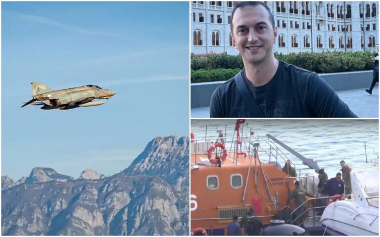 Πτώση F-4 Phantom στην Ανδραβίδα: Άκαρπες οι έρευνες για έρευνες για τον Ευστάθιο Τσιτλακίδη – Στην περιοχή και το υποβρύχιο «Ναυτίλος»