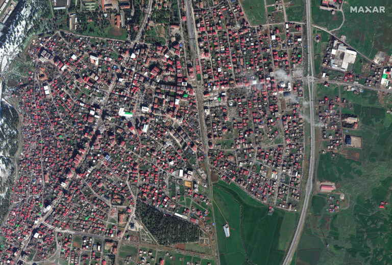 Σεισμός στην Τουρκία: Δορυφορικές εικόνες καταγράφουν το μέγεθος της καταστροφής