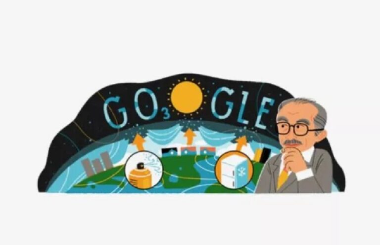 Mario Molina: Το doodle της Google τιμά τα 80 χρόνια από τη γέννηση του νομπελίστα χημικού