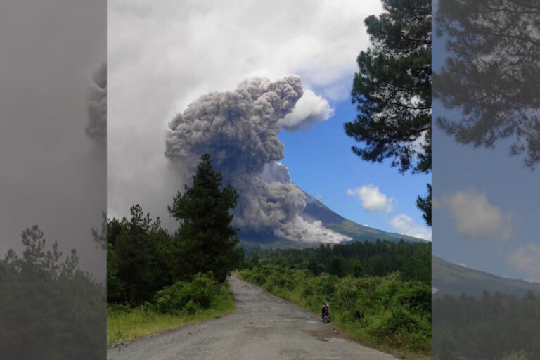 Ινδονησία: Εξερράγη το ηφαίστειο Μεράπι εκτοξεύοντας τέφρα σε ύψος 7 χλμ